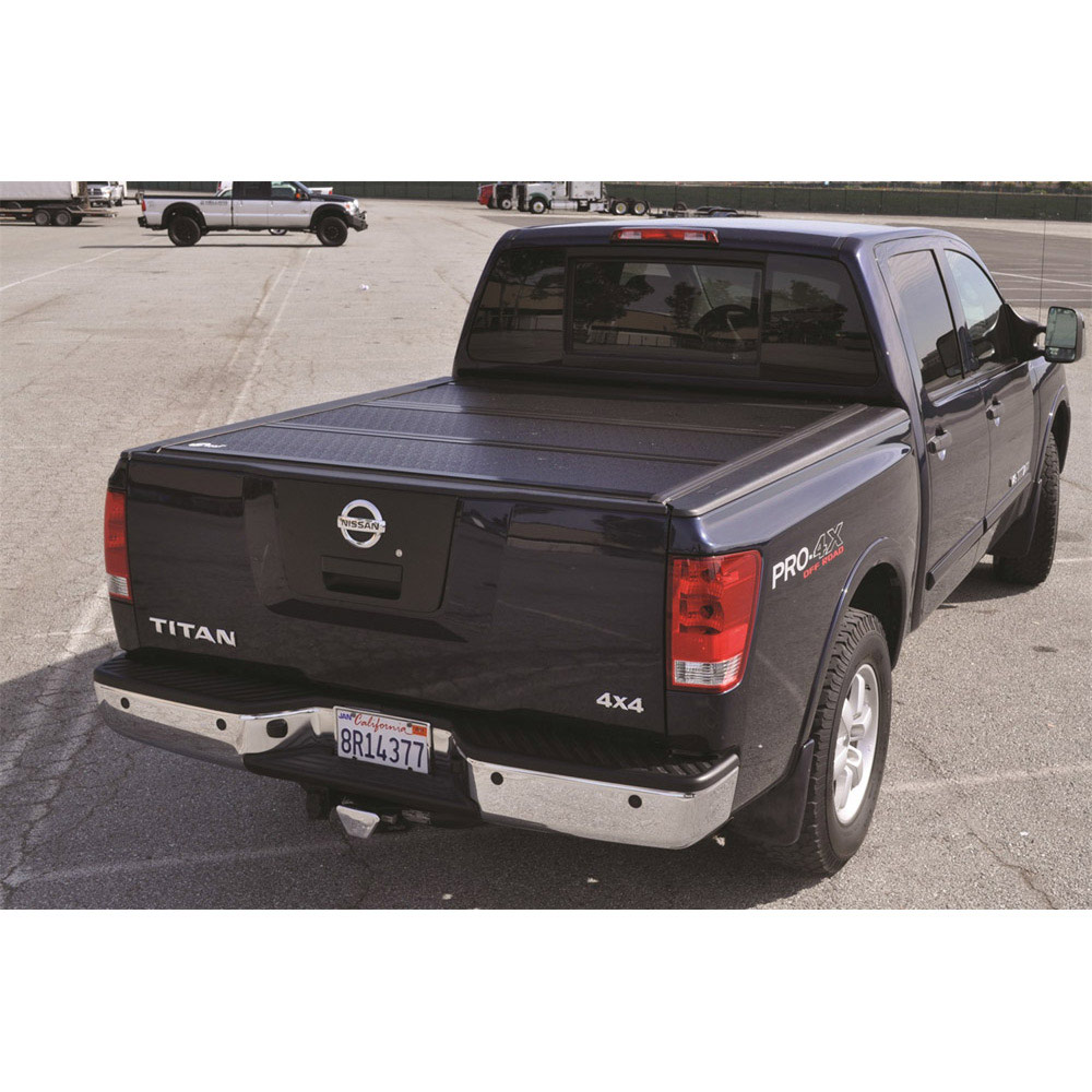 2005 Nissan Titan Tonneau Cover 671 Inch Bed Bakflip Fibermax 14