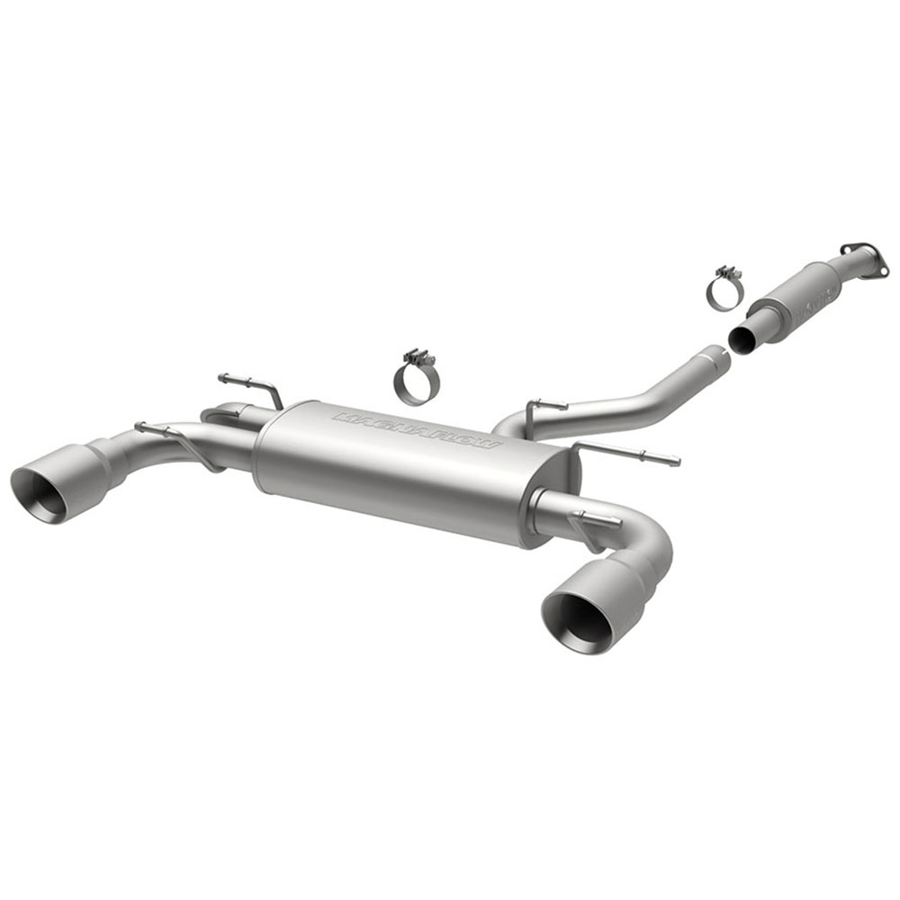 Magnaflow Exhaust Products Street Series Stainless Cat Back System 15157 3358