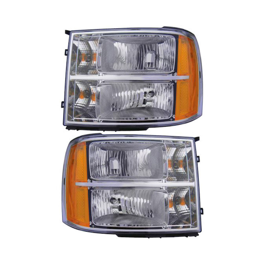 Gmc Sierra 2008 Headlights