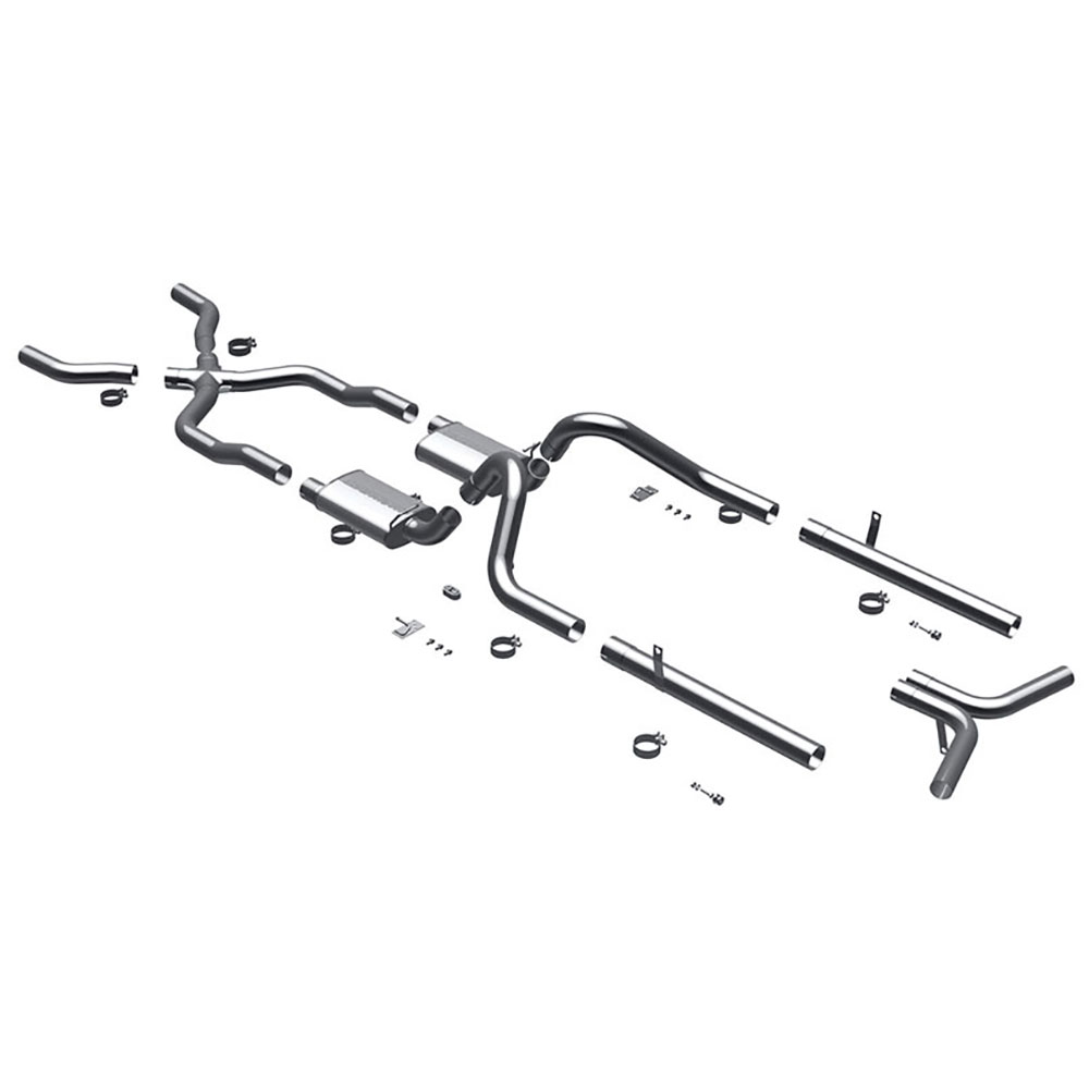 MagnaFlow Exhaust Products Street Series Stainless Crossmember Back