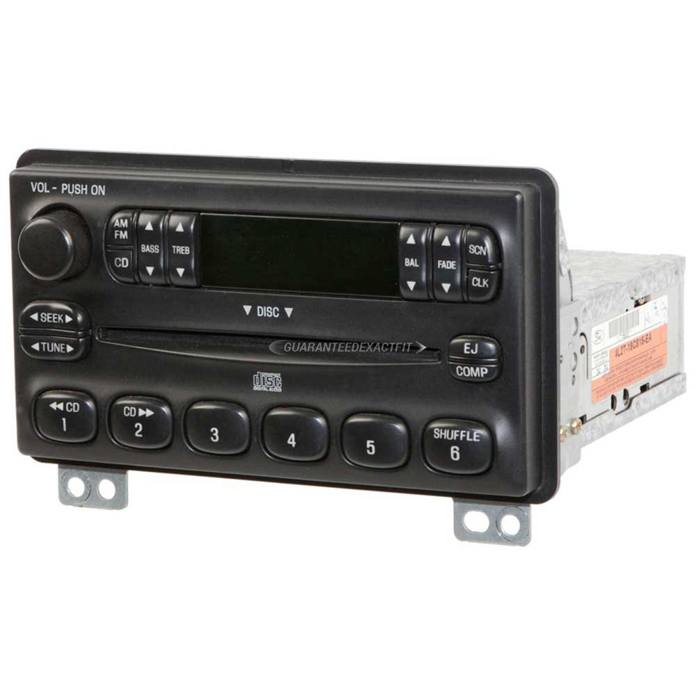 Ford Explorer Radio Or Cd Player Radio Am Fm Single Cd Oem Number