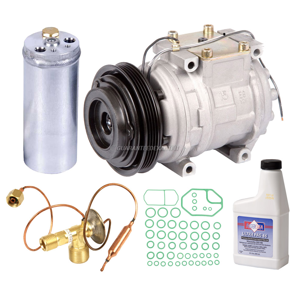 2000 Honda Civic A/C Compressor and Components Kit All Si Models 60