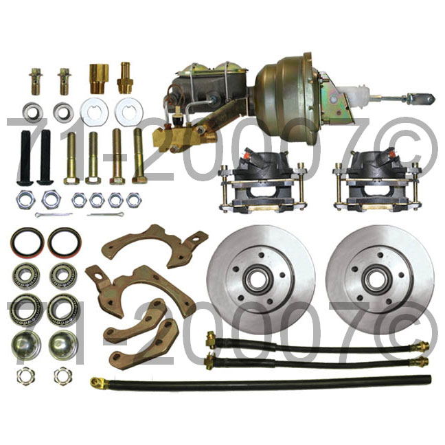 Chevrolet Bel Air Disc Brake Conversion Kit Parts, View Online Part 