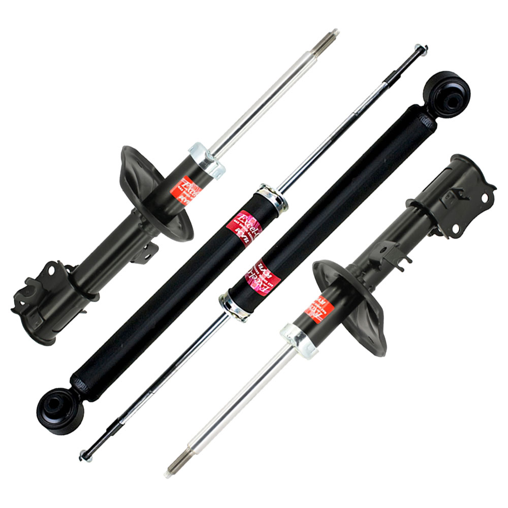 2005 Chevrolet Aveo Shock And Strut Set Front And Rear Set 75-81442 4g