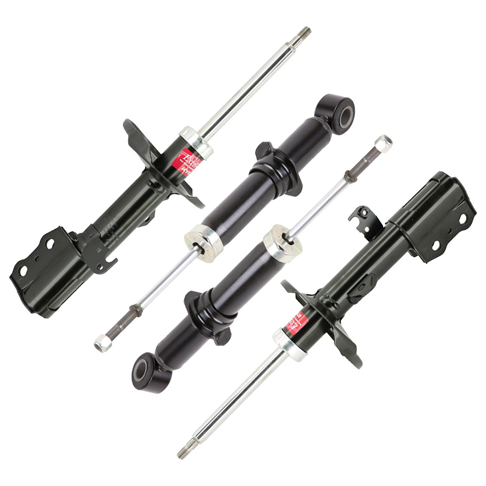 2005 Toyota Corolla Shock and Strut Set Front and Rear Set 75-81618 4D