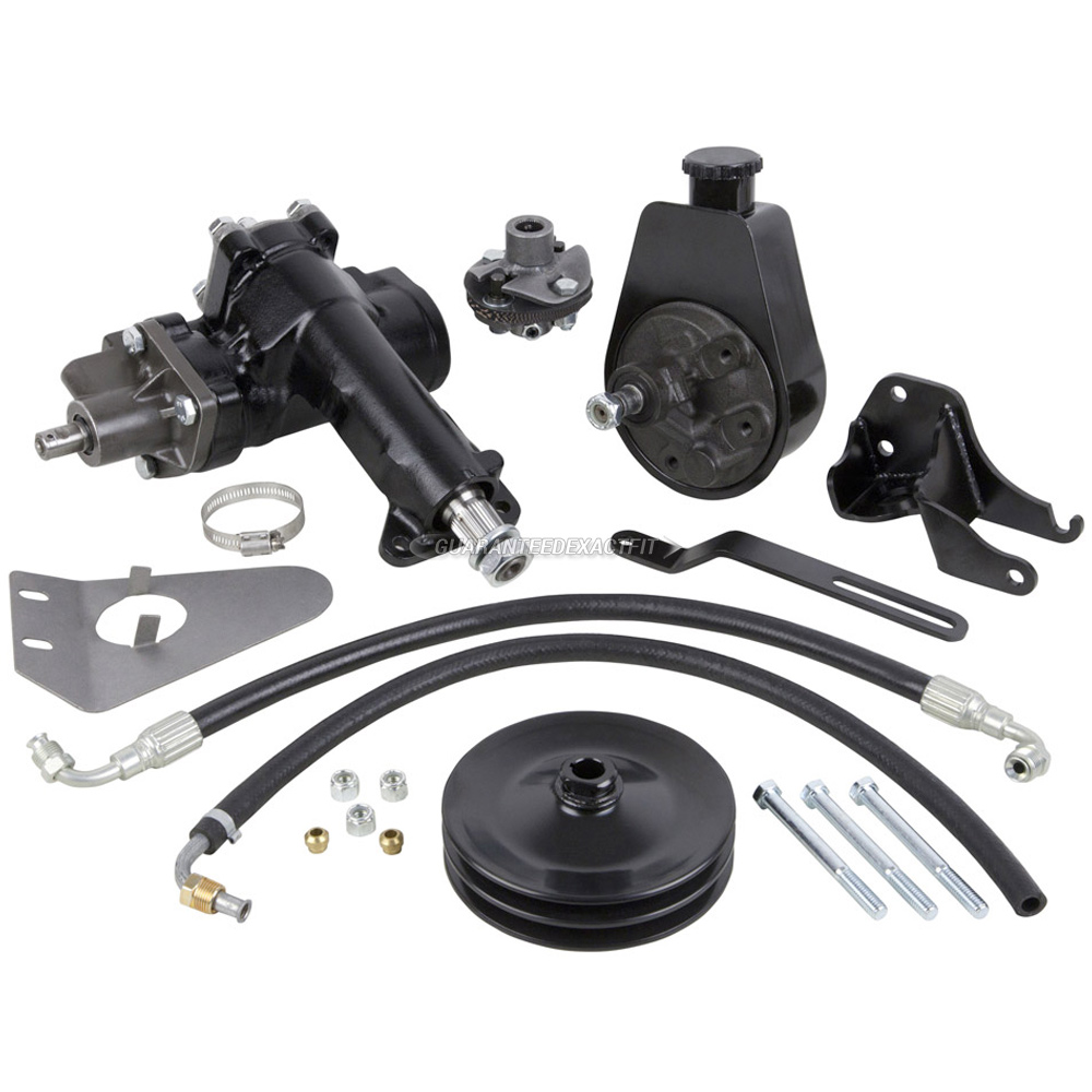 Genuine Borgeson Power Steering Conversion Kit 55 56 57 Chevy Small ...