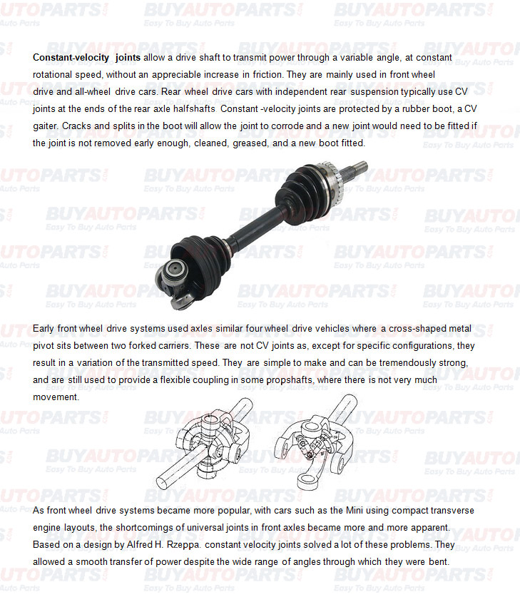 how-a-cv-axle-works