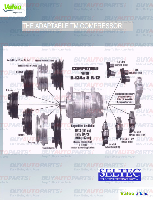 1996 Chrysler lhs air conditioner compressor #2