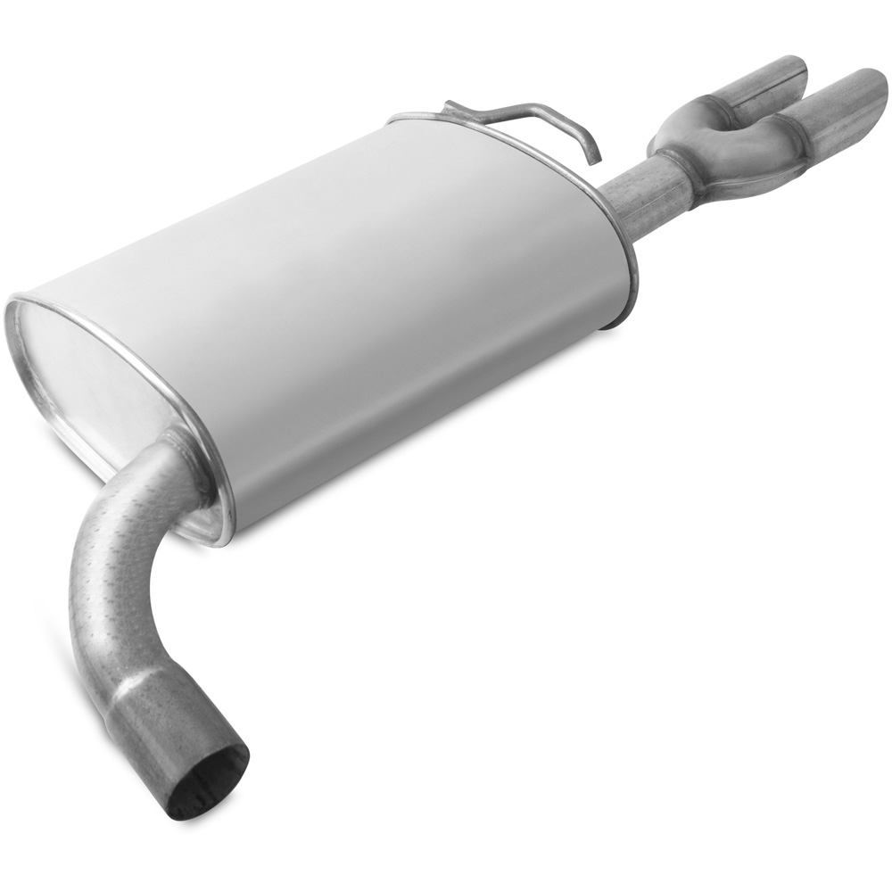  Ford Fusion Exhaust Muffler Assembly 