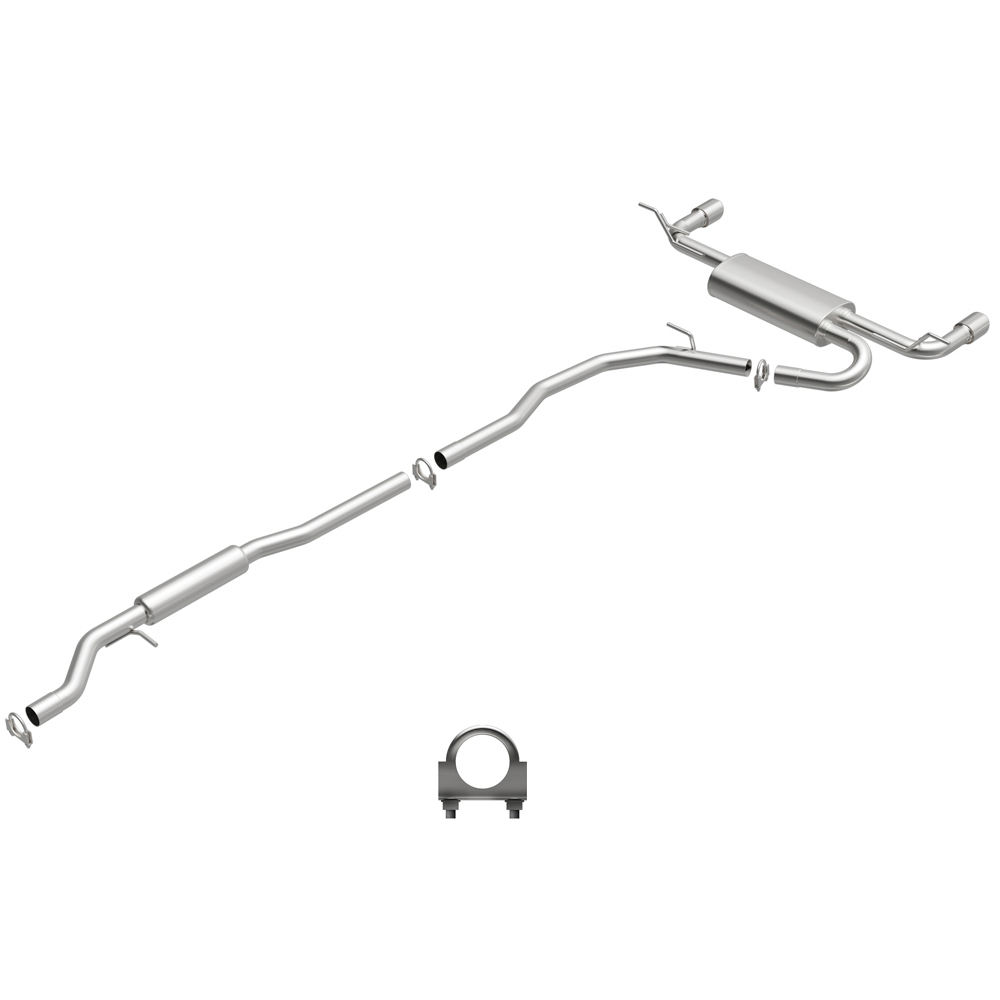 2013 Ford edge exhaust system kit 