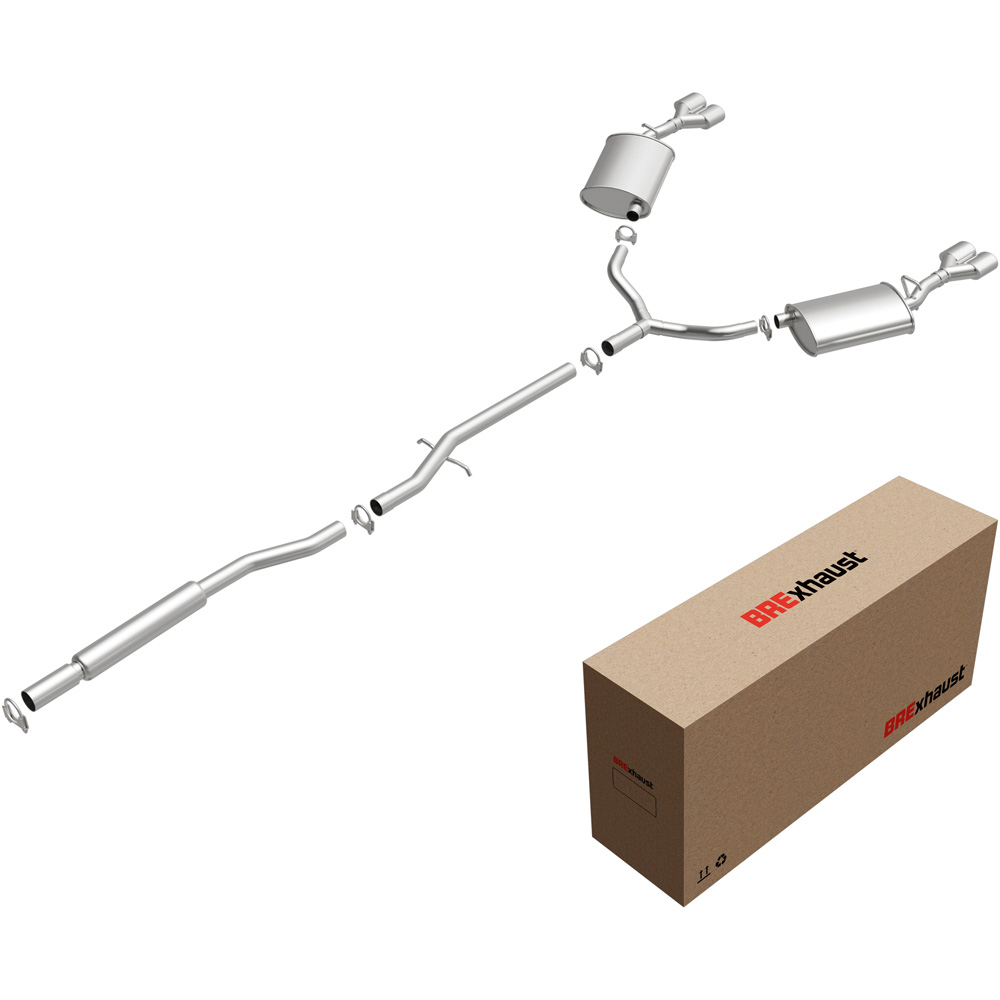 2008 Cadillac dts exhaust system kit 