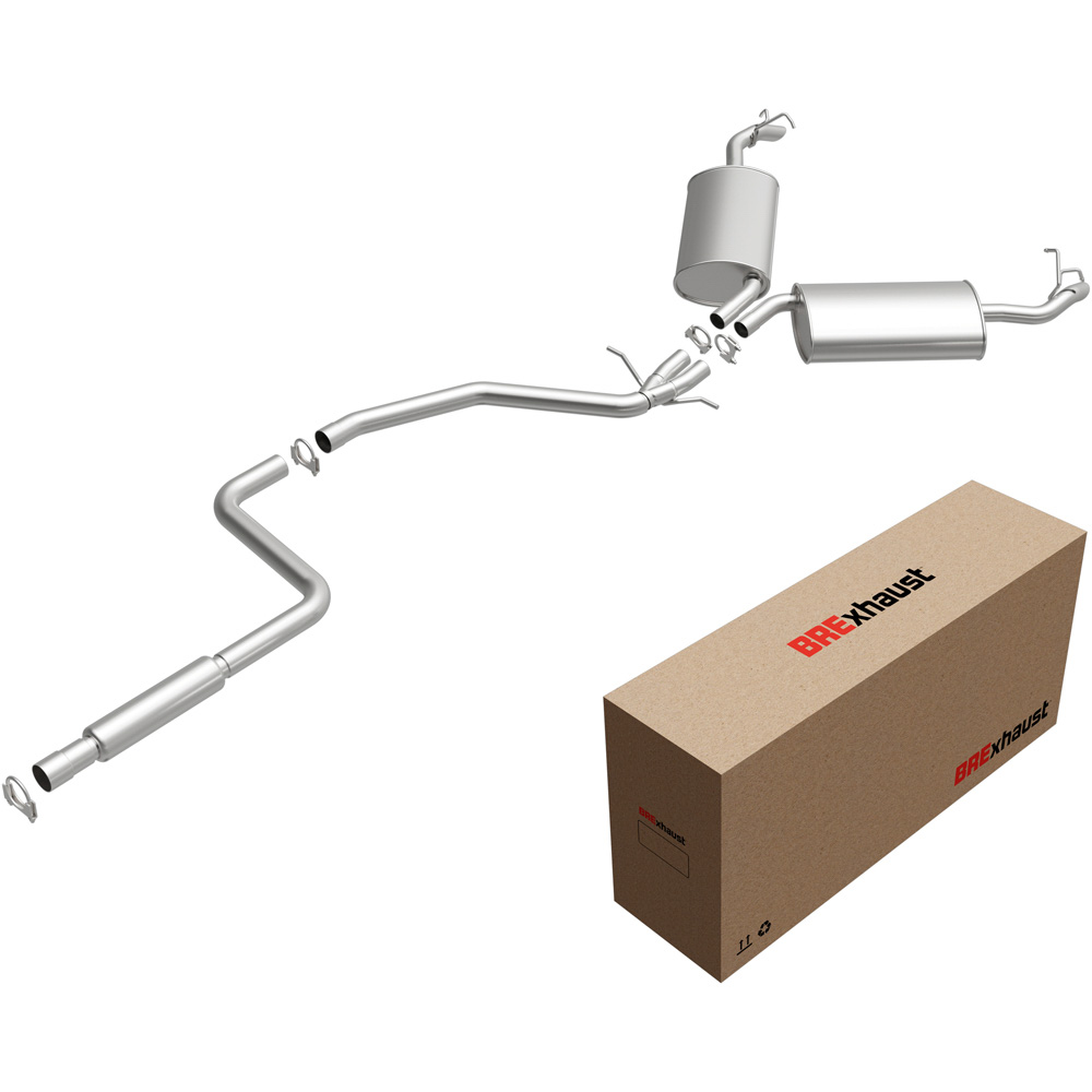 2003 Cadillac Deville exhaust system kit 
