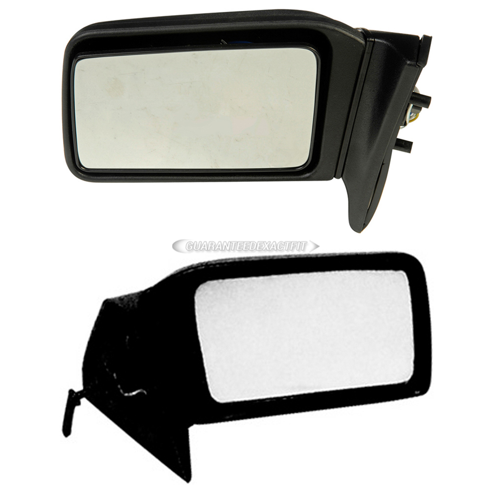 1991 Mercury Tracer Side View Mirror Set 