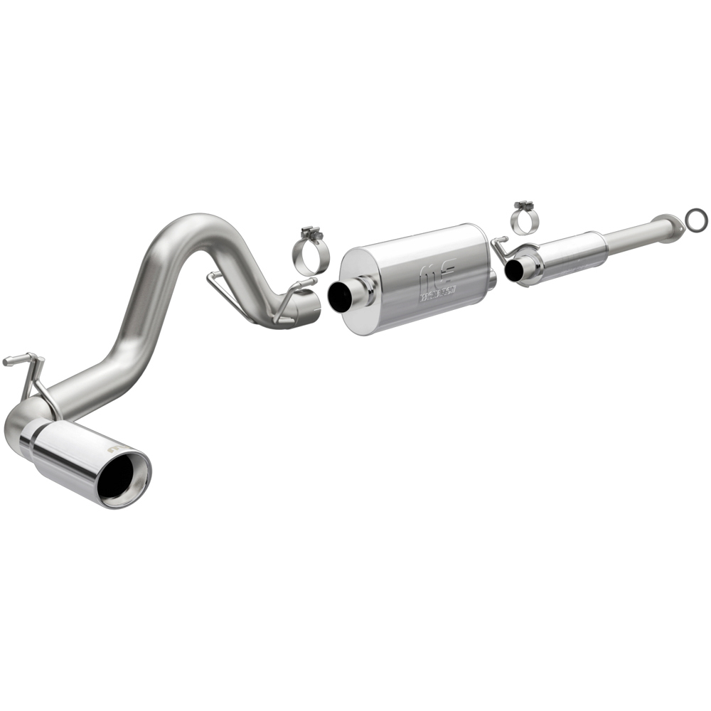 
 Toyota Tacoma cat back performance exhaust 