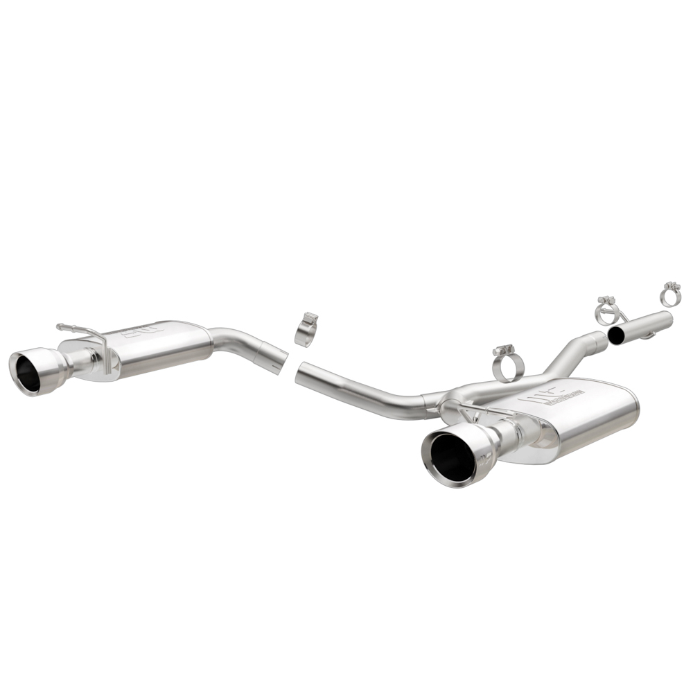 2016 Ford Explorer Cat Back Performance Exhaust 2.3L - Dual Split Rear ...