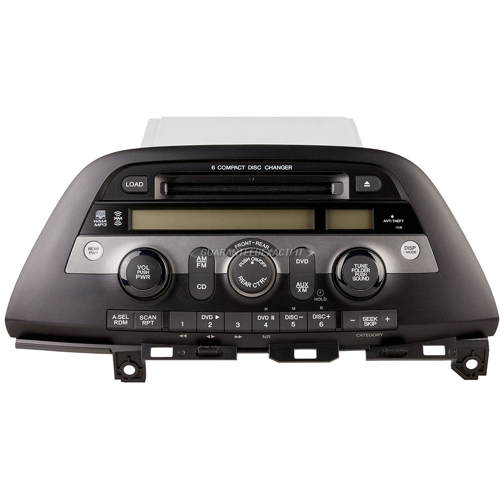 2008 Honda Odyssey Radio or CD Player Radio-AM-FM-6CD-XM-MP3 with Face ...