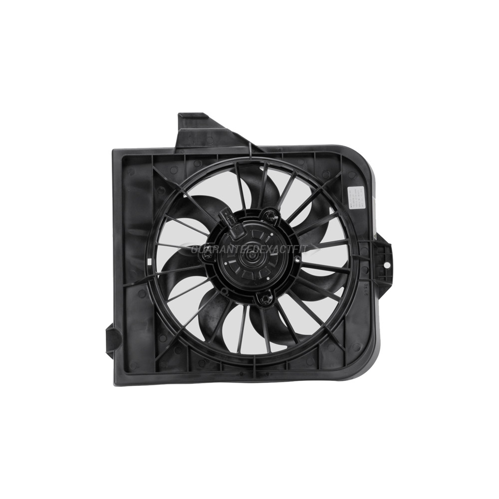 2001 Dodge Caravan Auxiliary Engine Cooling Fan Assembly 