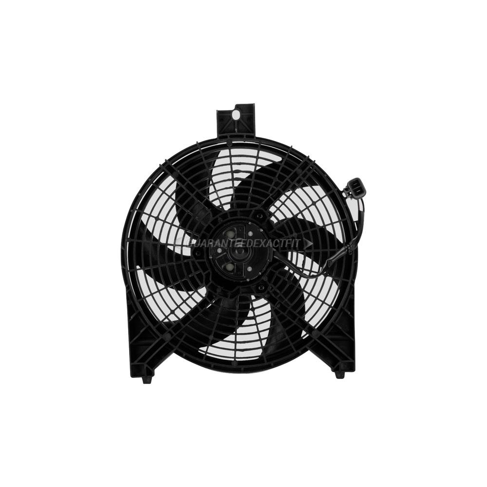 2004 Nissan Pathfinder Armada Cooling Fan Assembly 