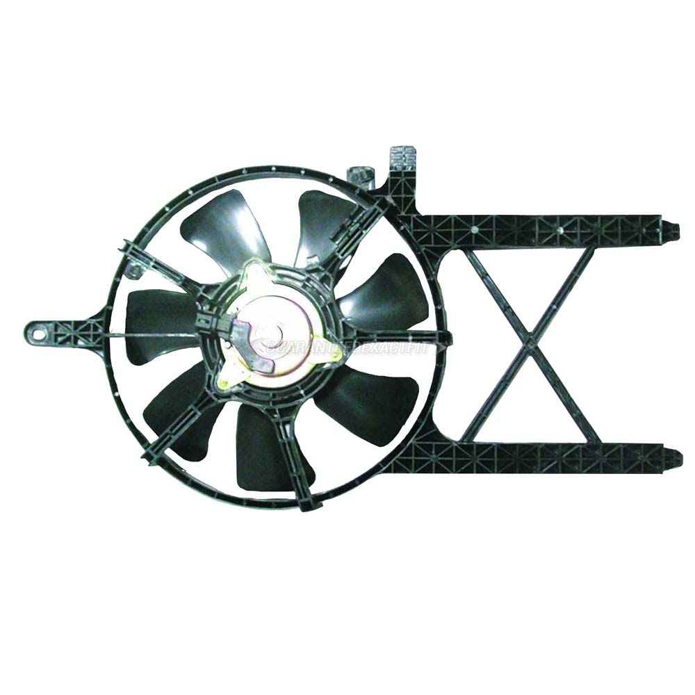 2005 Nissan Pathfinder Auxiliary Engine Cooling Fan Assembly 