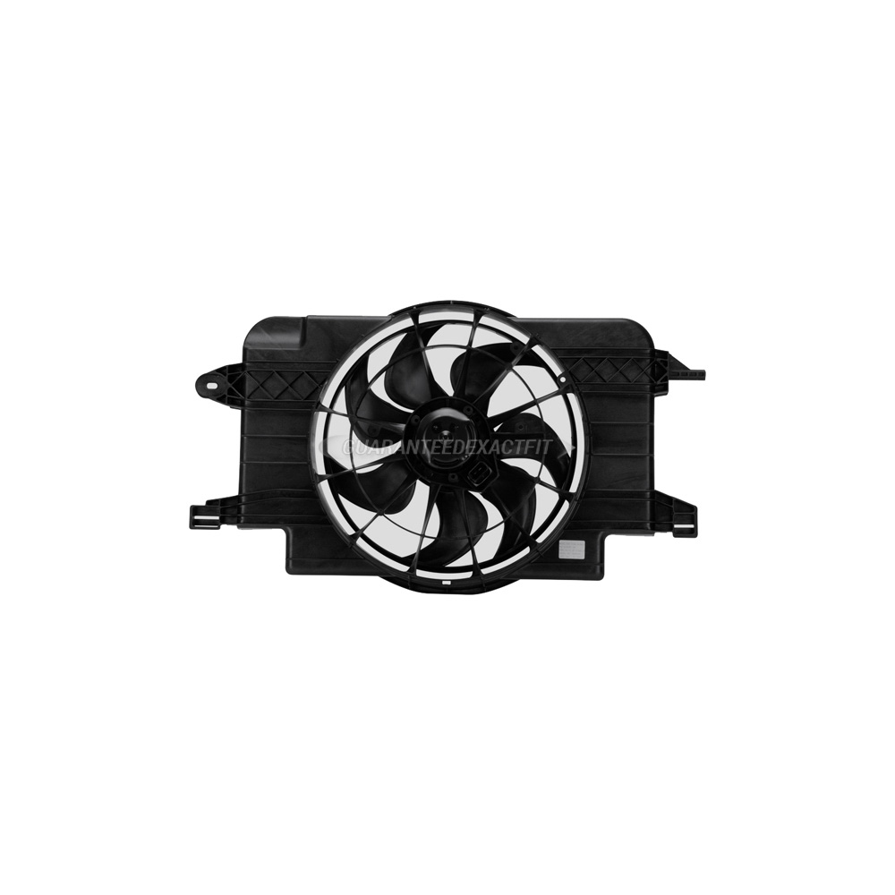 2000 Saturn Sc2 cooling fan assembly 