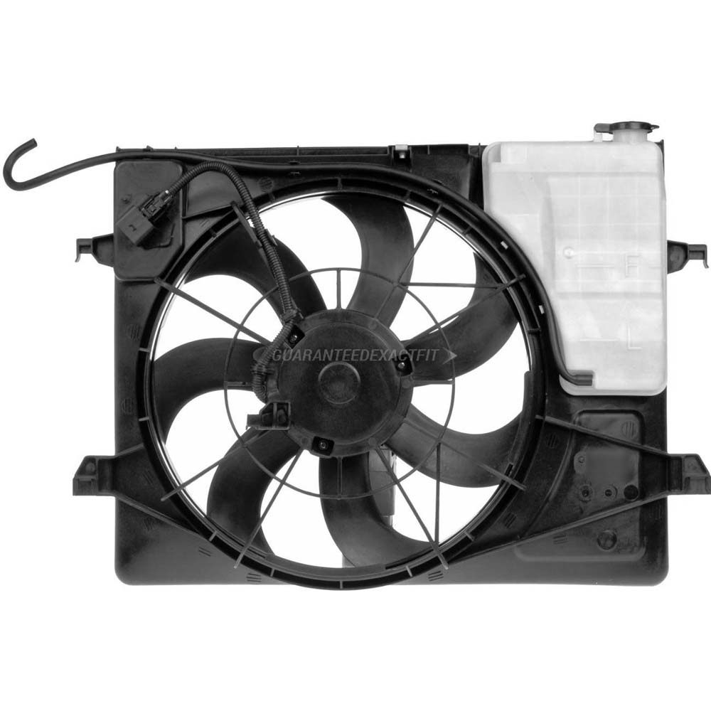 2015 Kia Forte Koup cooling fan assembly 
