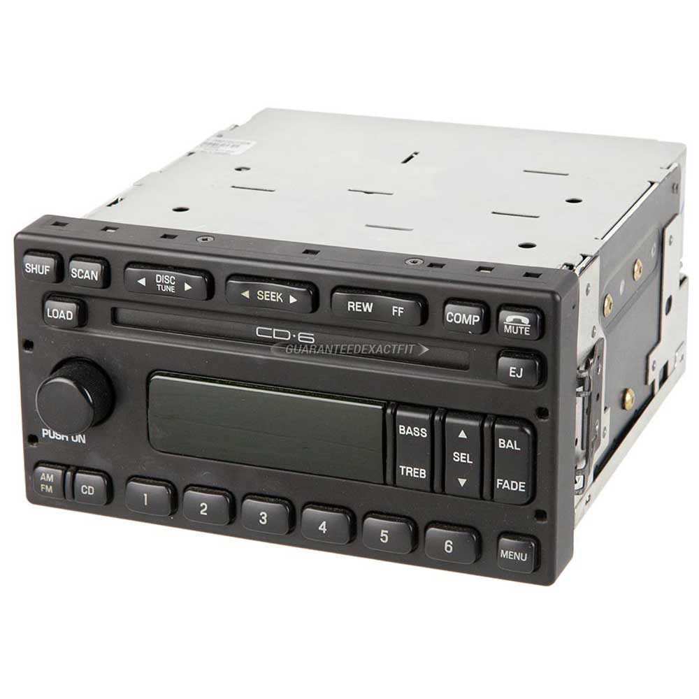 2003 Ford Excursion Radio or CD Player Radio-AM-FM-Single CD [6 Spkrs ...