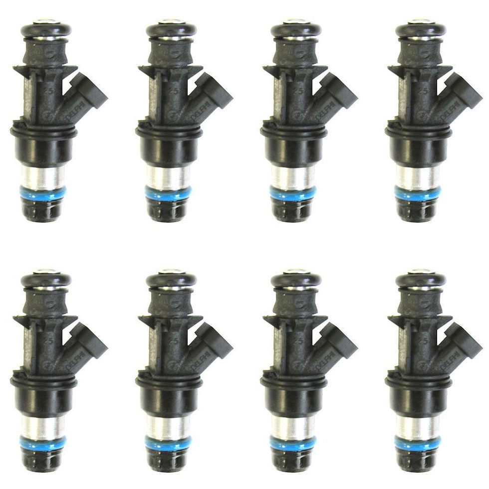 2004 Chevrolet avalanche 2500 fuel injector set 