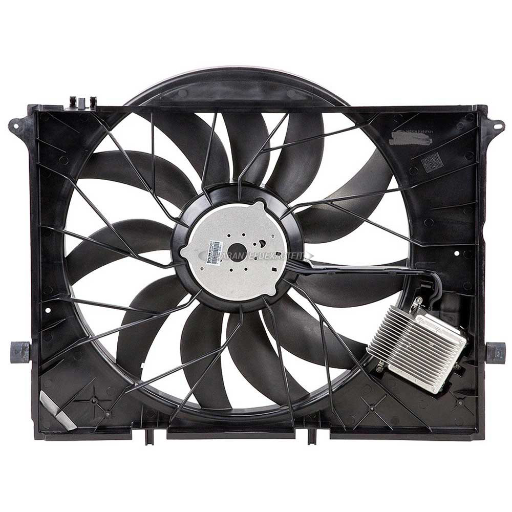 2009 Mercedes Benz Sl65 Amg cooling fan assembly 