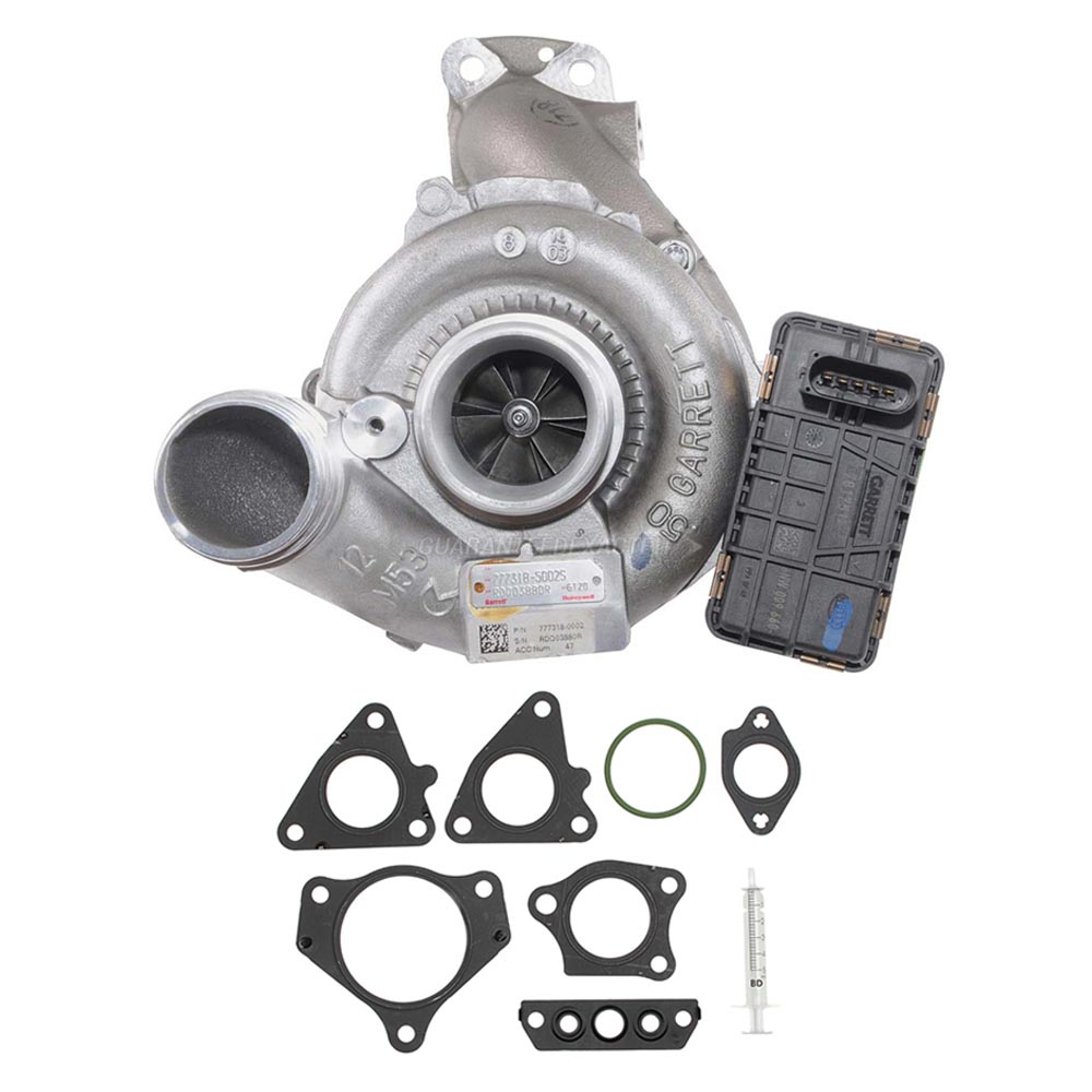 2008 Mercedes Benz Ml320 turbocharger and installation accessory kit 
