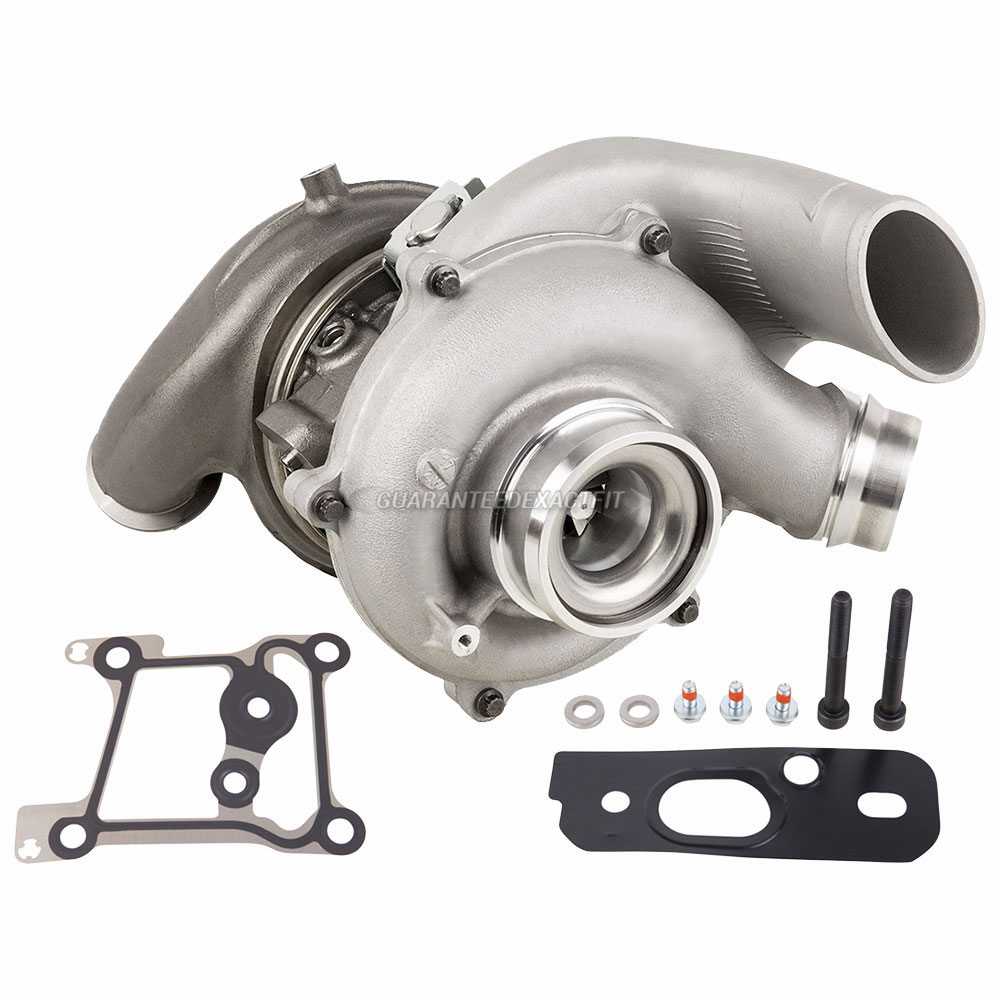 2014 Ford F-450 Super Duty turbocharger and installation accessory kit 