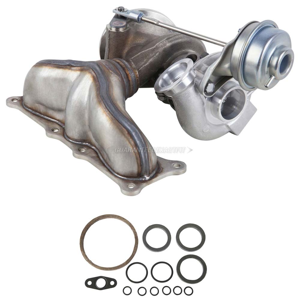 2010 Bmw 535i xDrive turbocharger and installation accessory kit 