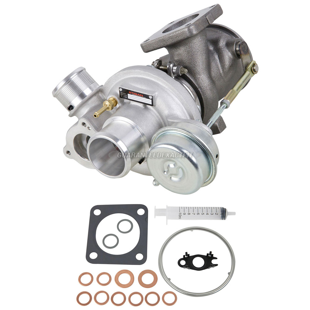 2017 Fiat 500x turbocharger and installation accessory kit 