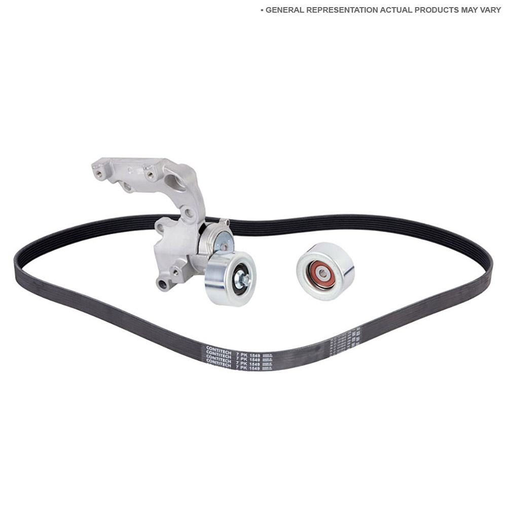 2001 Mercedes Benz Ml430 serpentine belt and tensioner kit 