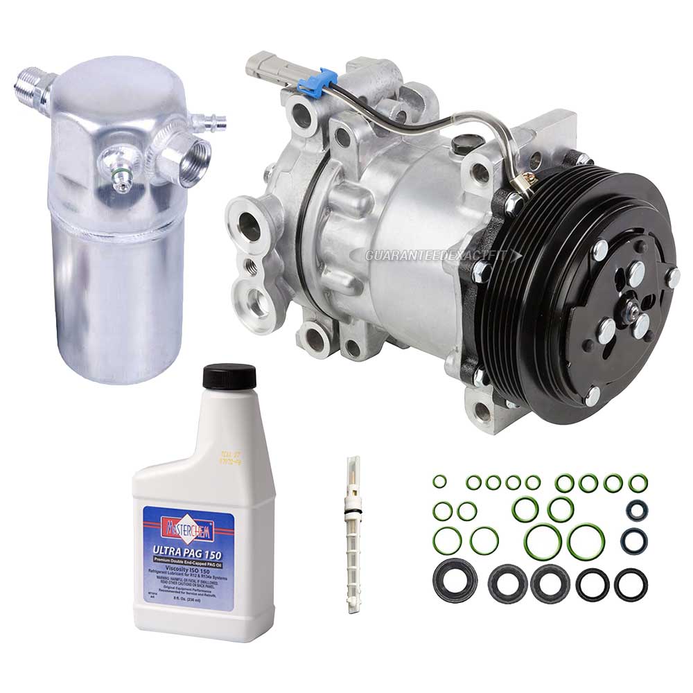 2000 Chevrolet S10 Truck A/C Compressor and Components Kit 