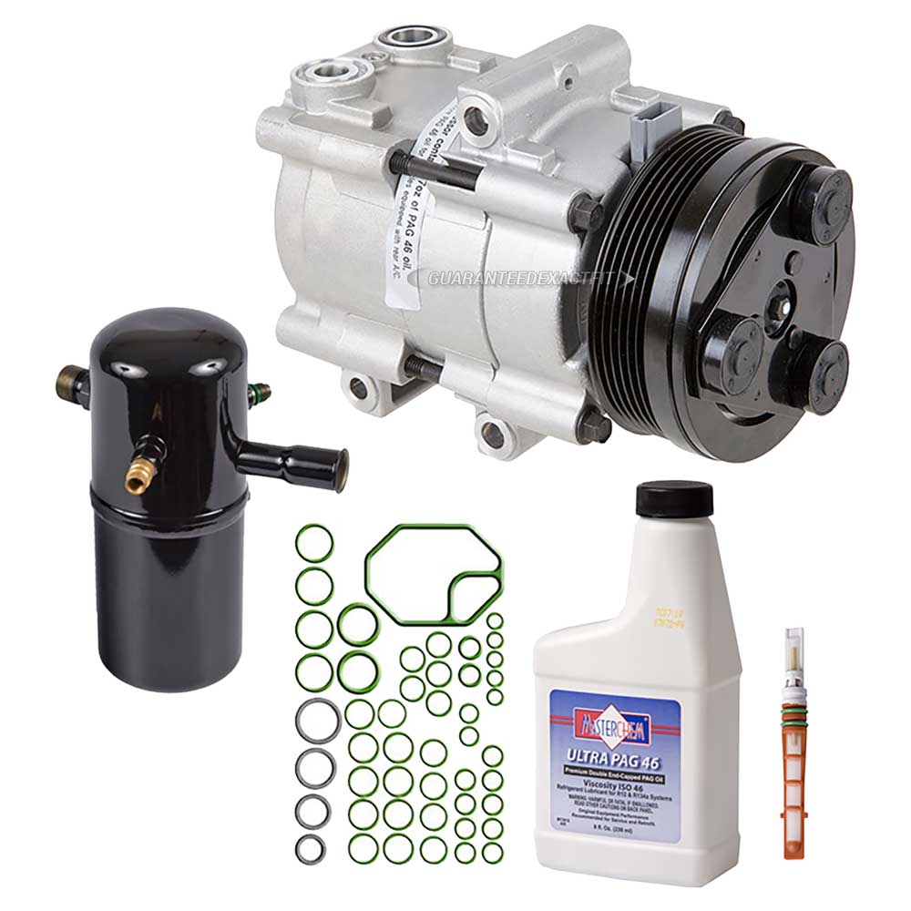 2007 Ford Crown Victoria a/c compressor and components kit 