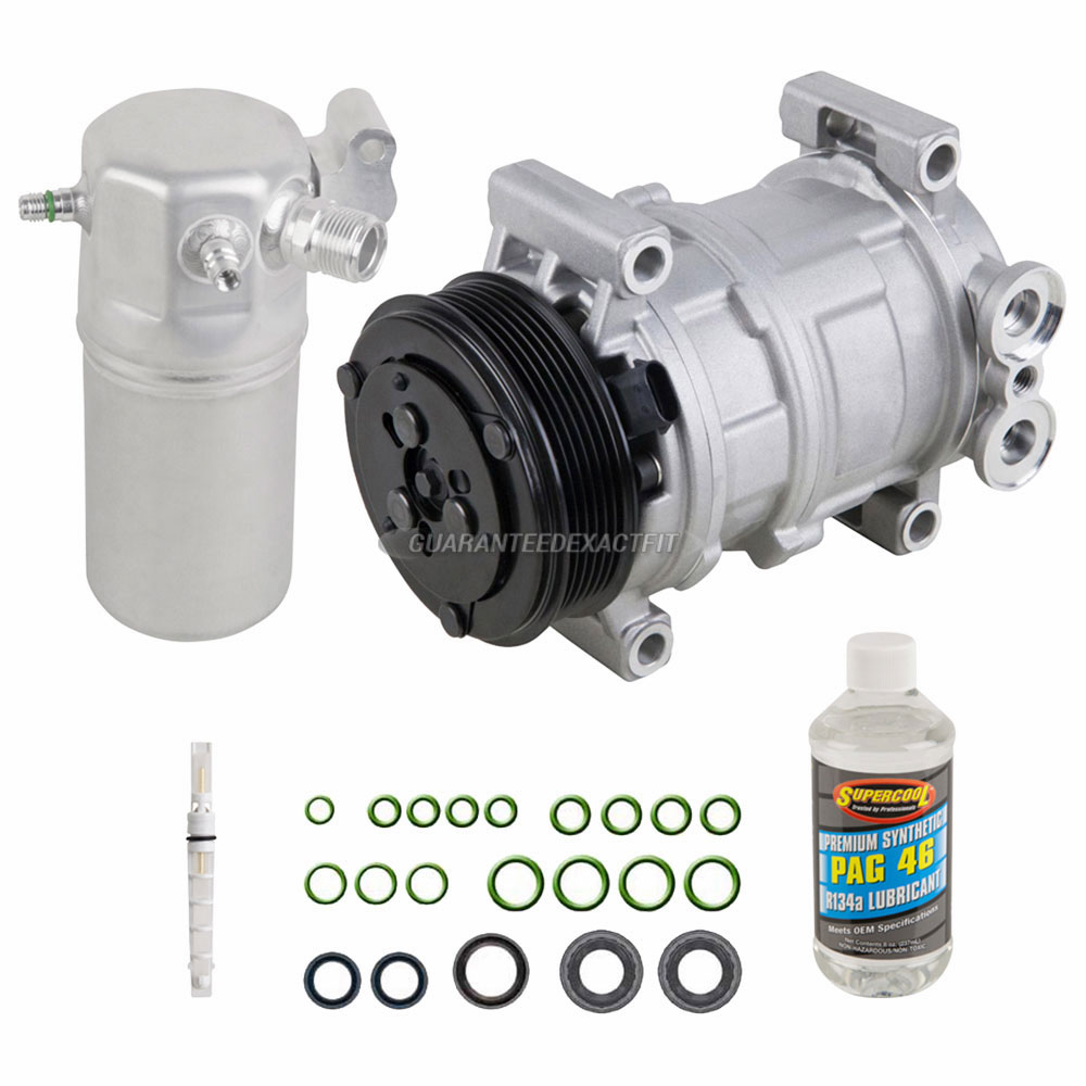 2014 Chevrolet express 2500 a/c compressor and components kit 