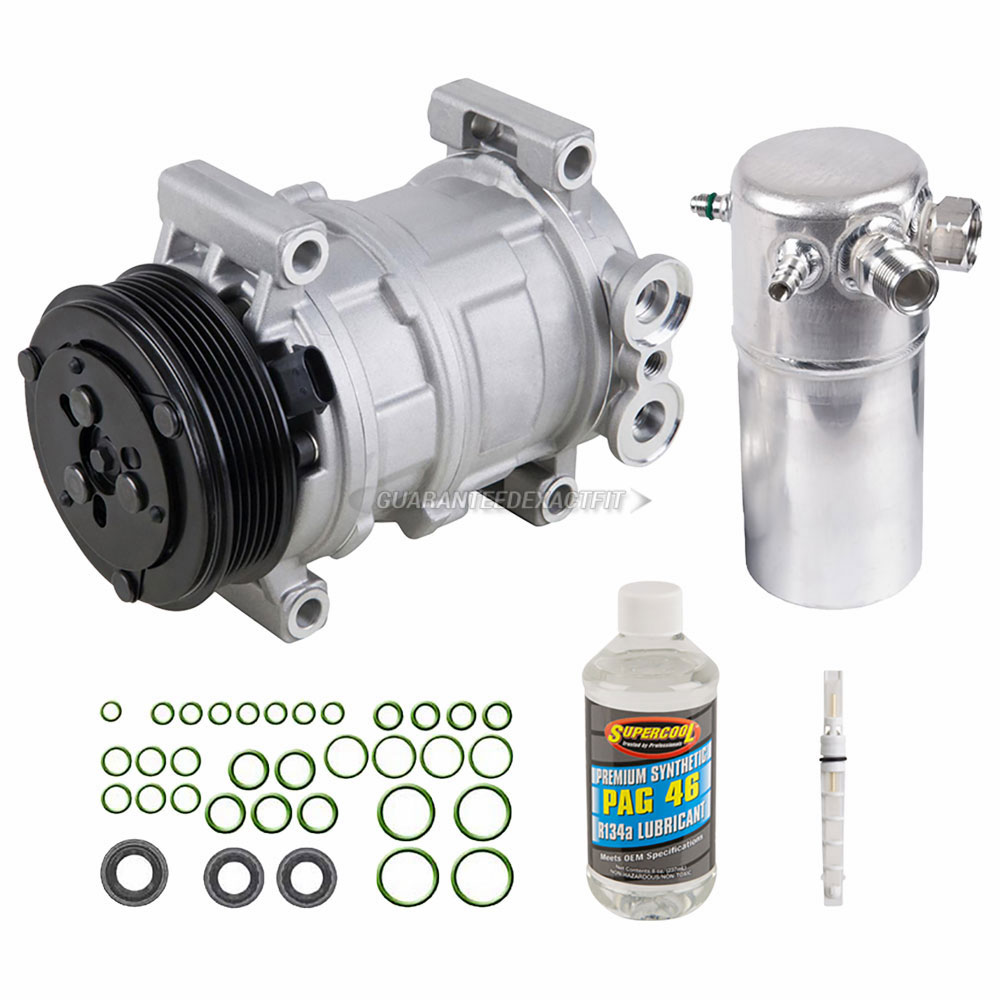 2014 Gmc Savana 3500 A/C Compressor and Components Kit 