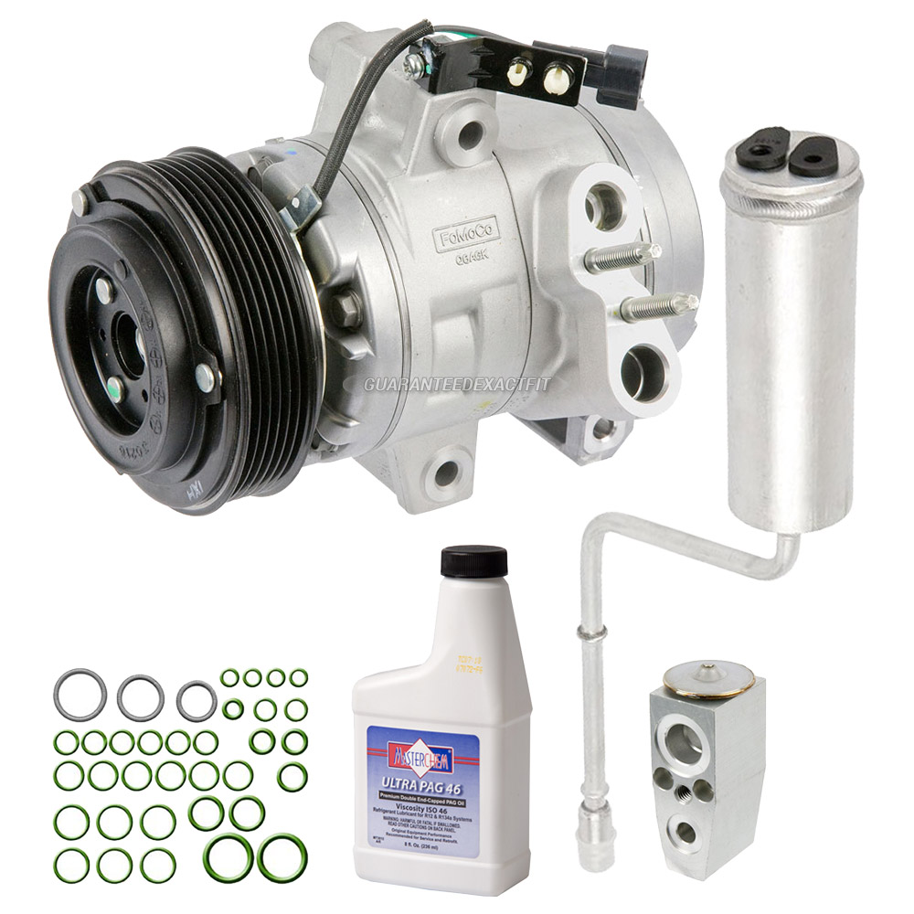 2010 Ford Focus A/C Compressor and Components Kit All Models 60-81444 RN