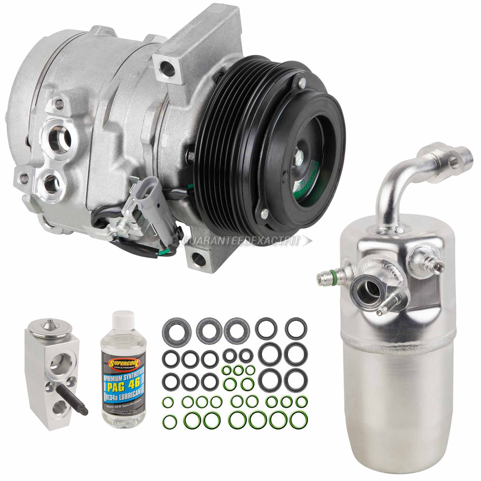 2017 Gmc Sierra 3500 Hd A/C Compressor and Components Kit 