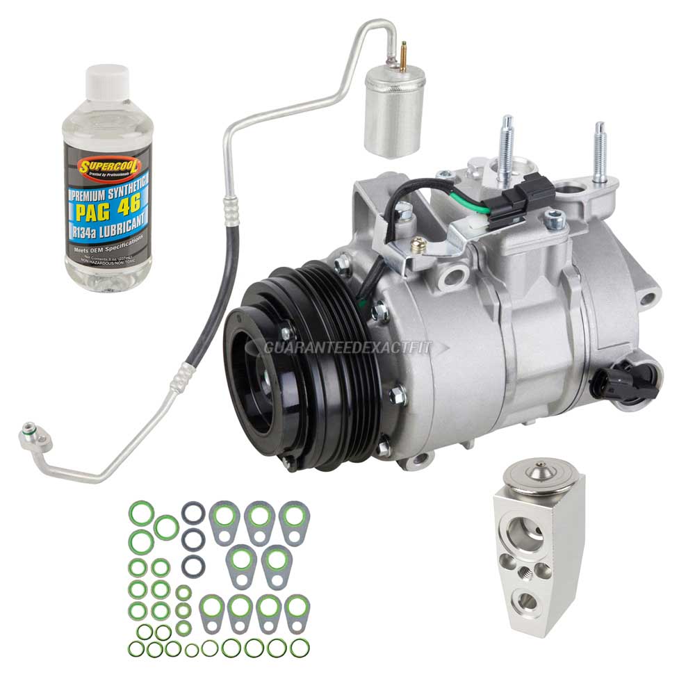 2015 Ford Special Service Police Sedan a/c compressor and components kit 