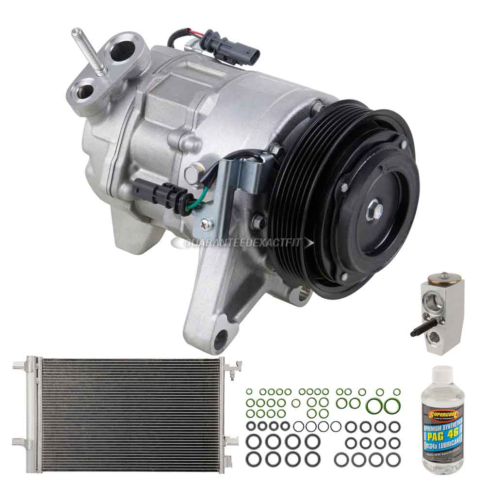 2016 Chevrolet Impala Limited a/c compressor and components kit 