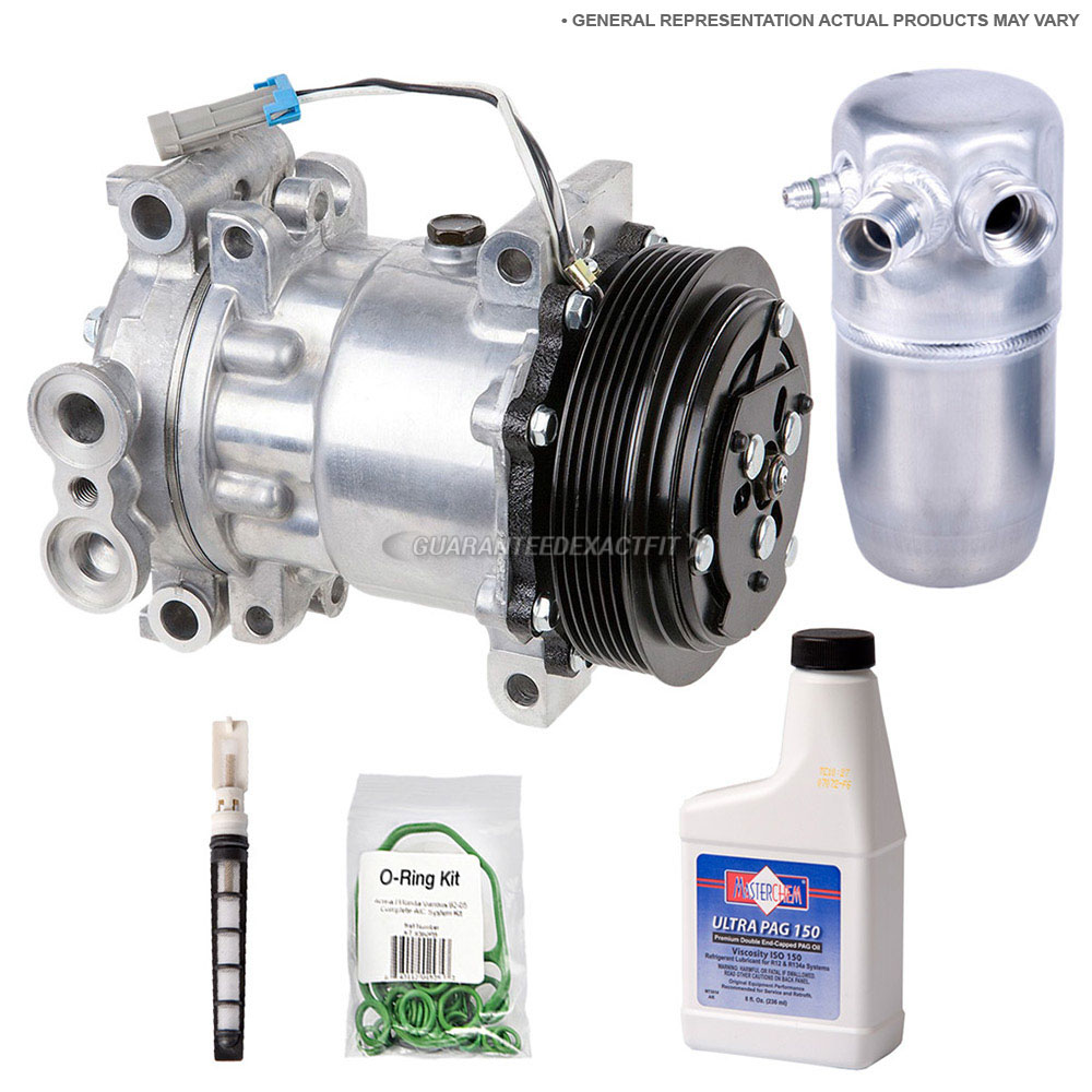 2016 Chevrolet Spark Ev a/c compressor and components kit 