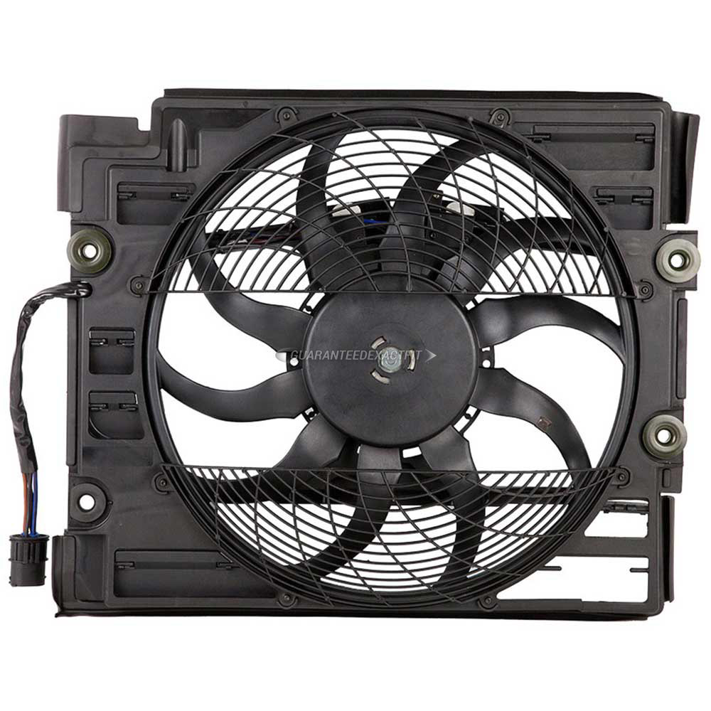 
 Bmw 528 cooling fan assembly 