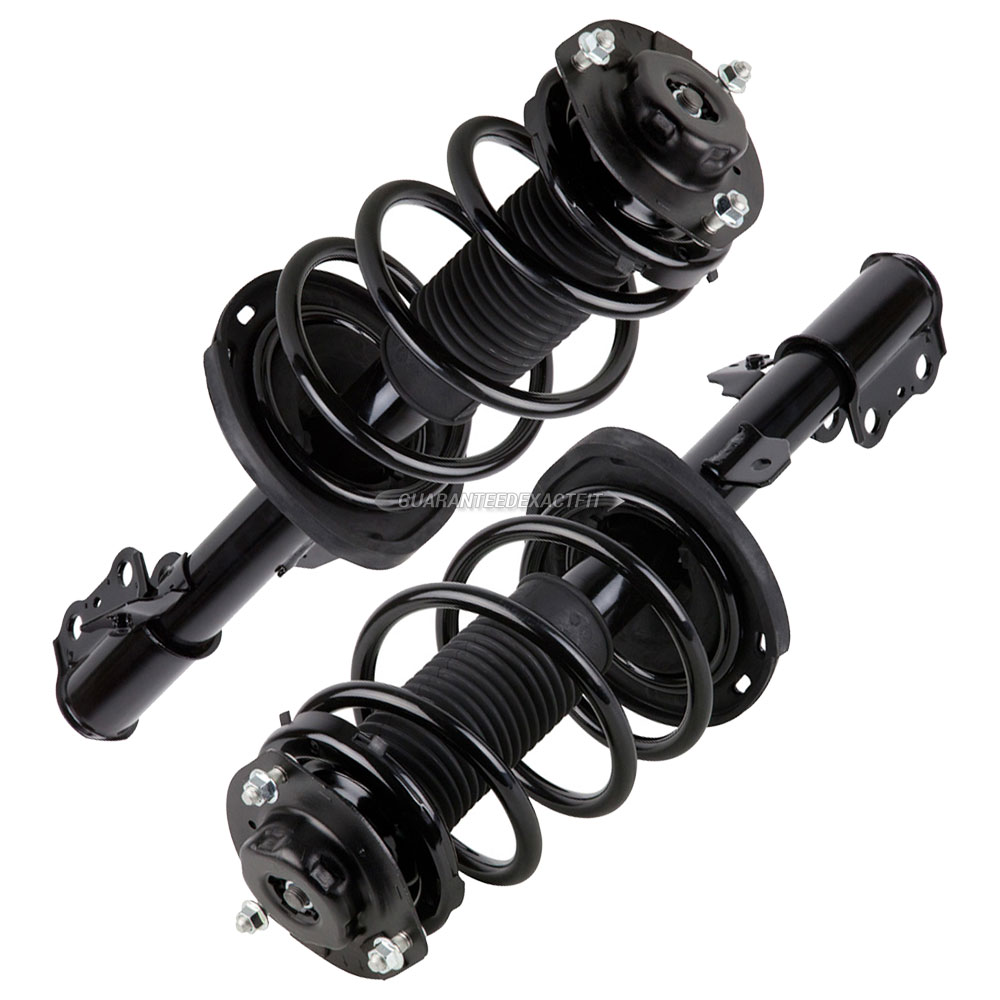 2008 Toyota Sienna Shock and Strut Set FWD - With 7-Passenger Seating ...