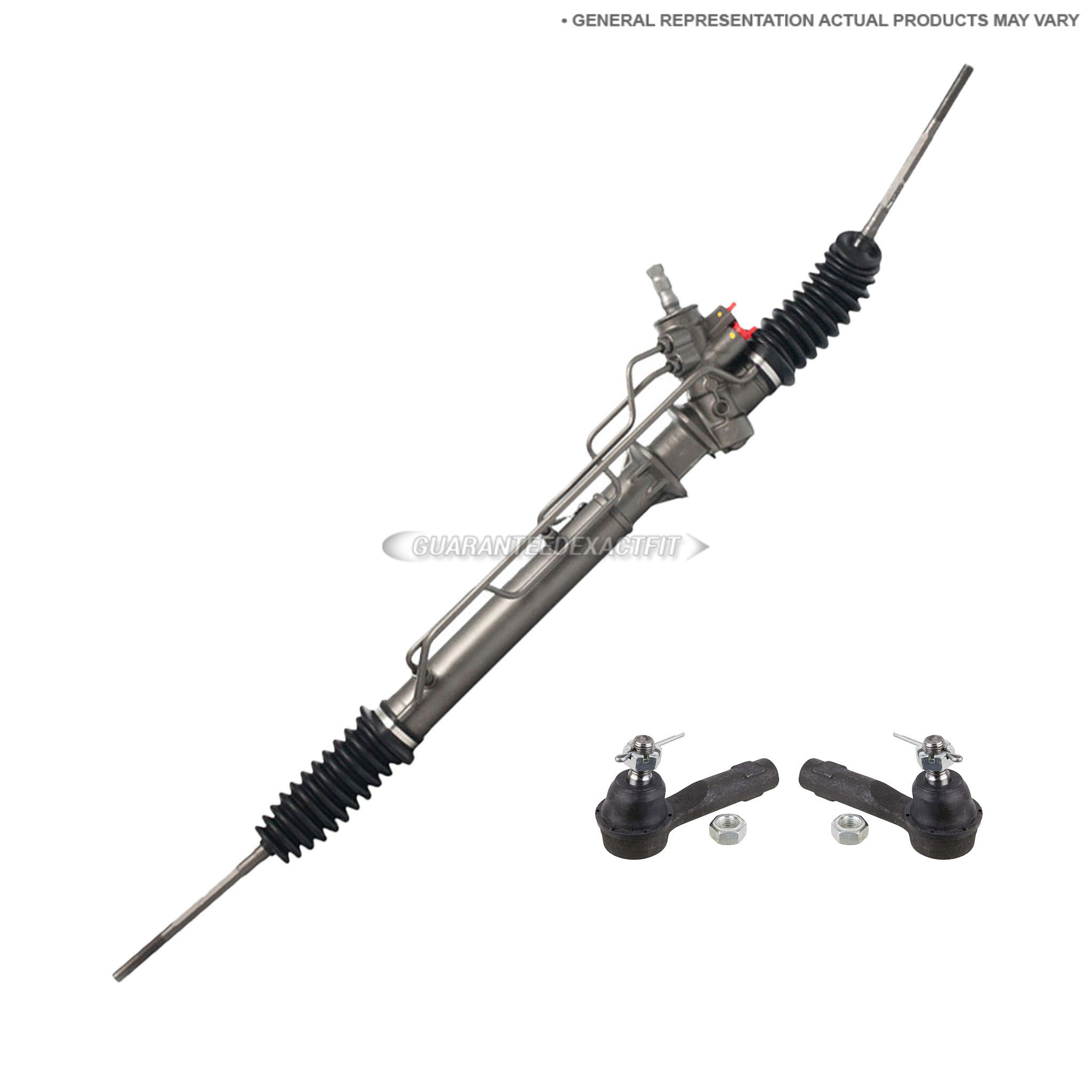 2008 Mitsubishi Galant rack and pinion and outer tie rod kit 