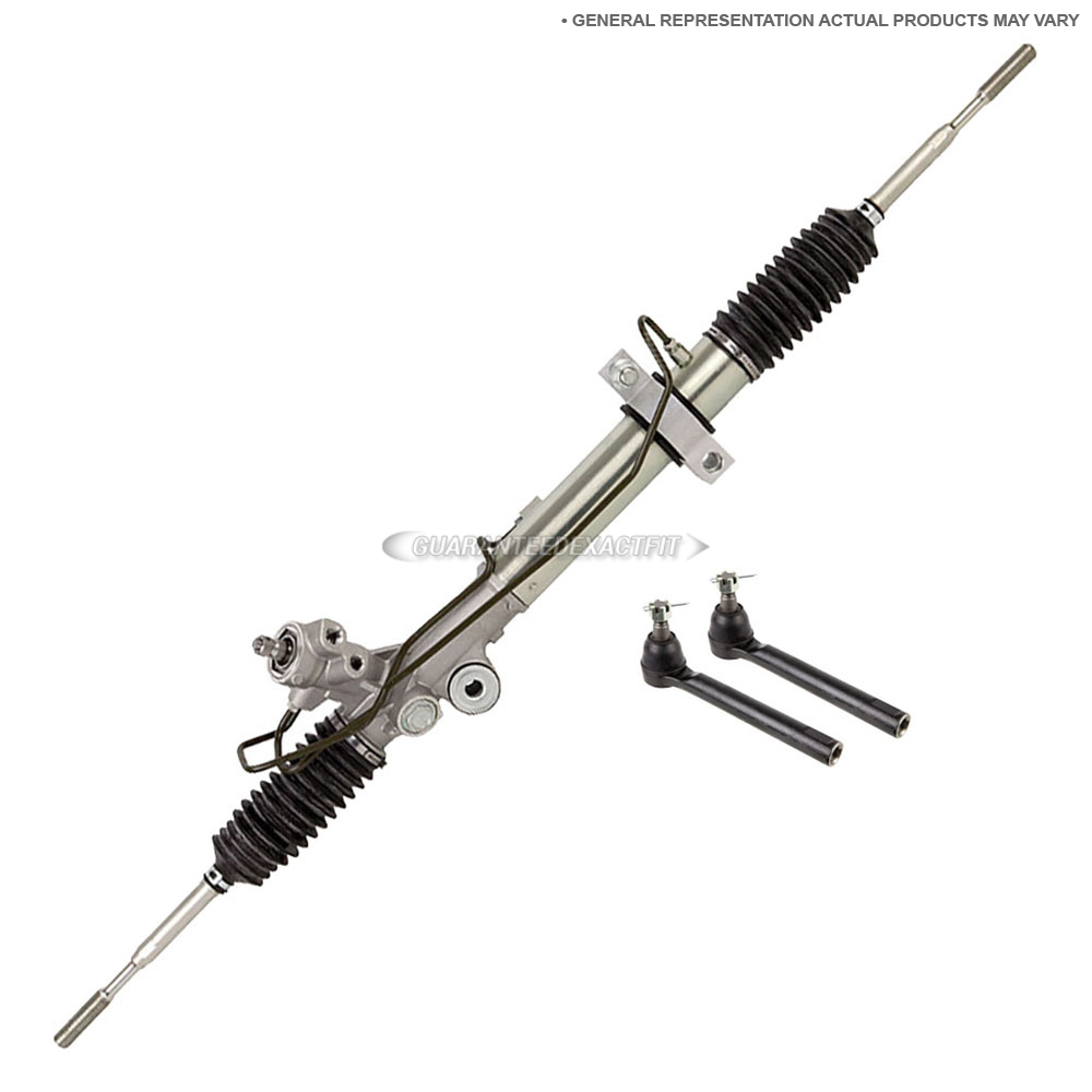 2019 Nissan Rogue Rack and Pinion and Outer Tie Rod Kit 