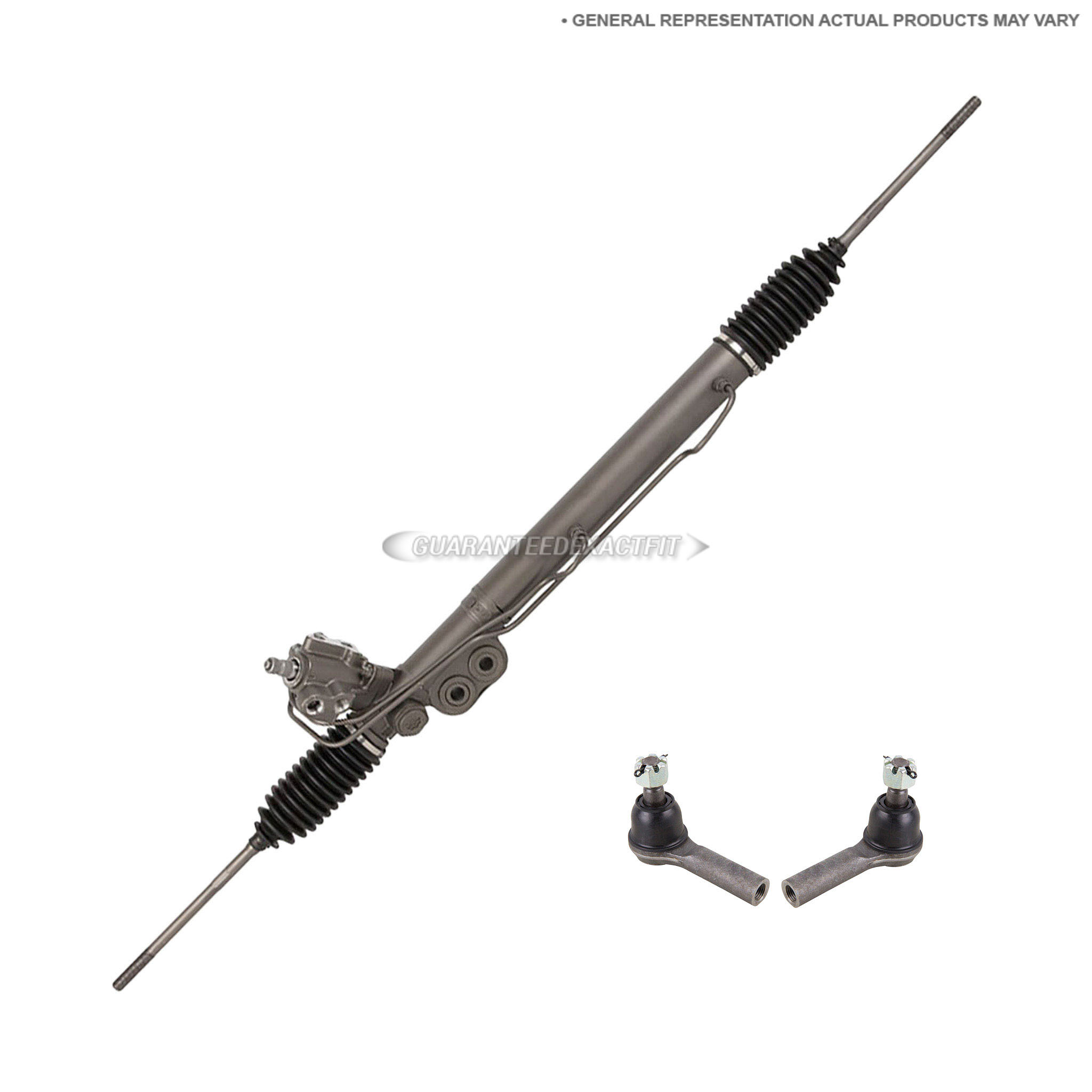 2009 Bmw x3 rack and pinion and outer tie rod kit 