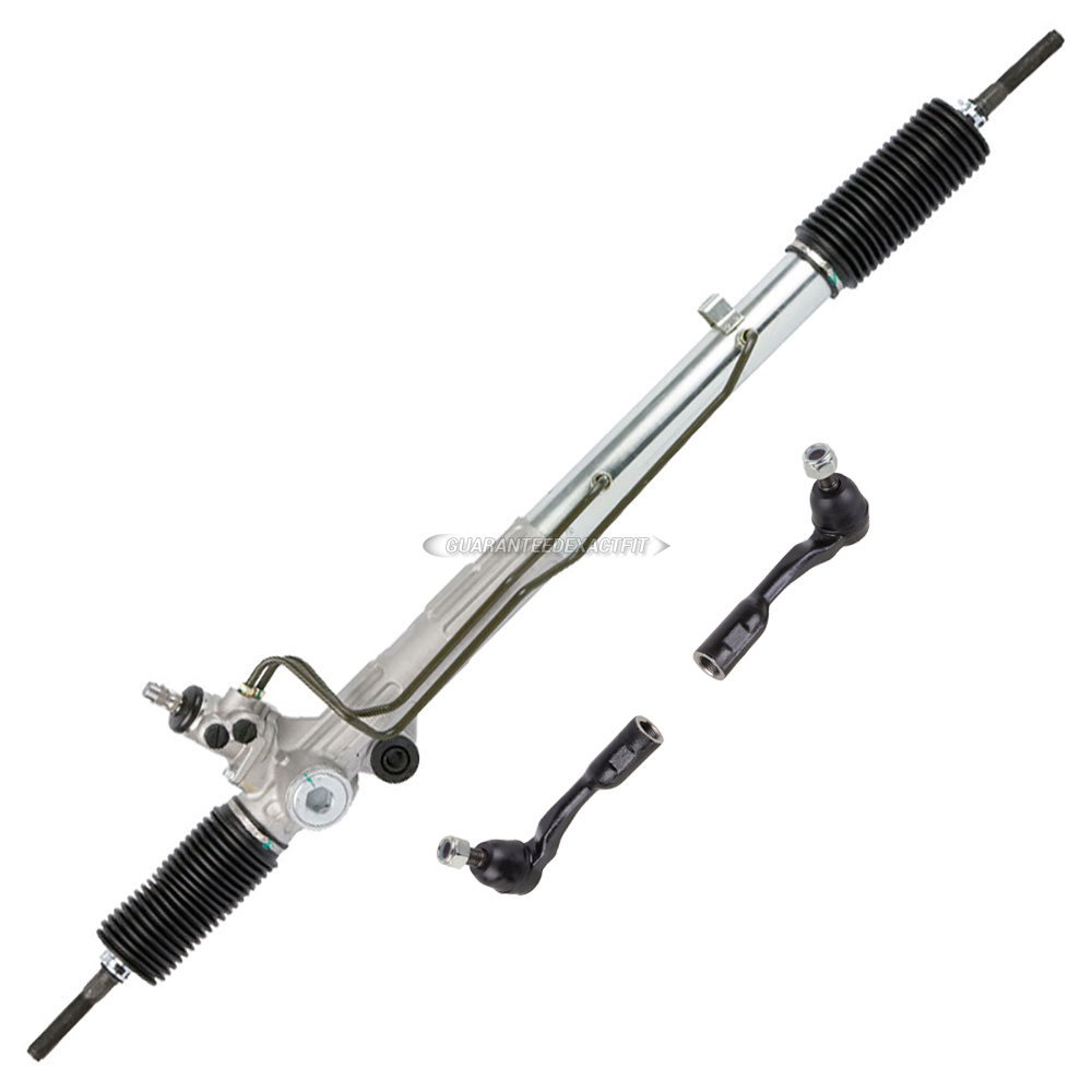 2005 Toyota Tundra Rack and Pinion and Outer Tie Rod Kit 
