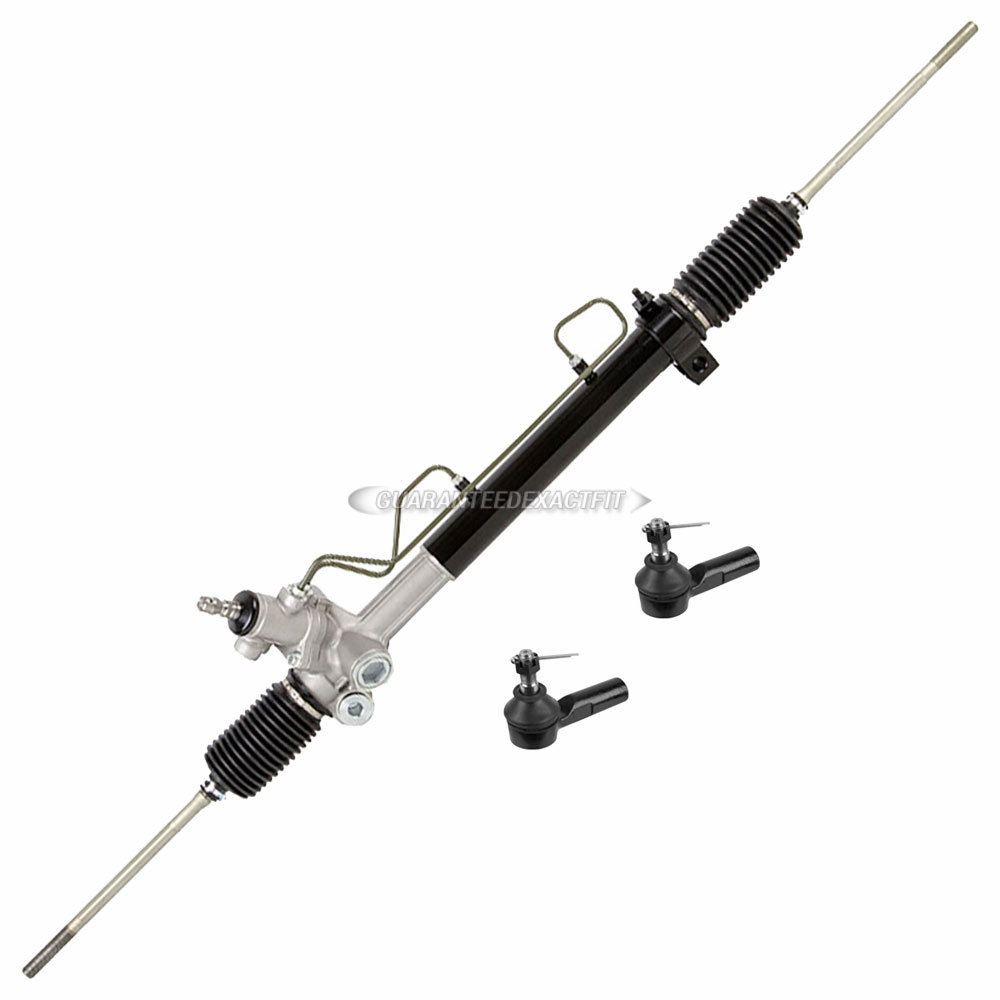 2002 Toyota Solara Rack and Pinion and Outer Tie Rod Kit 