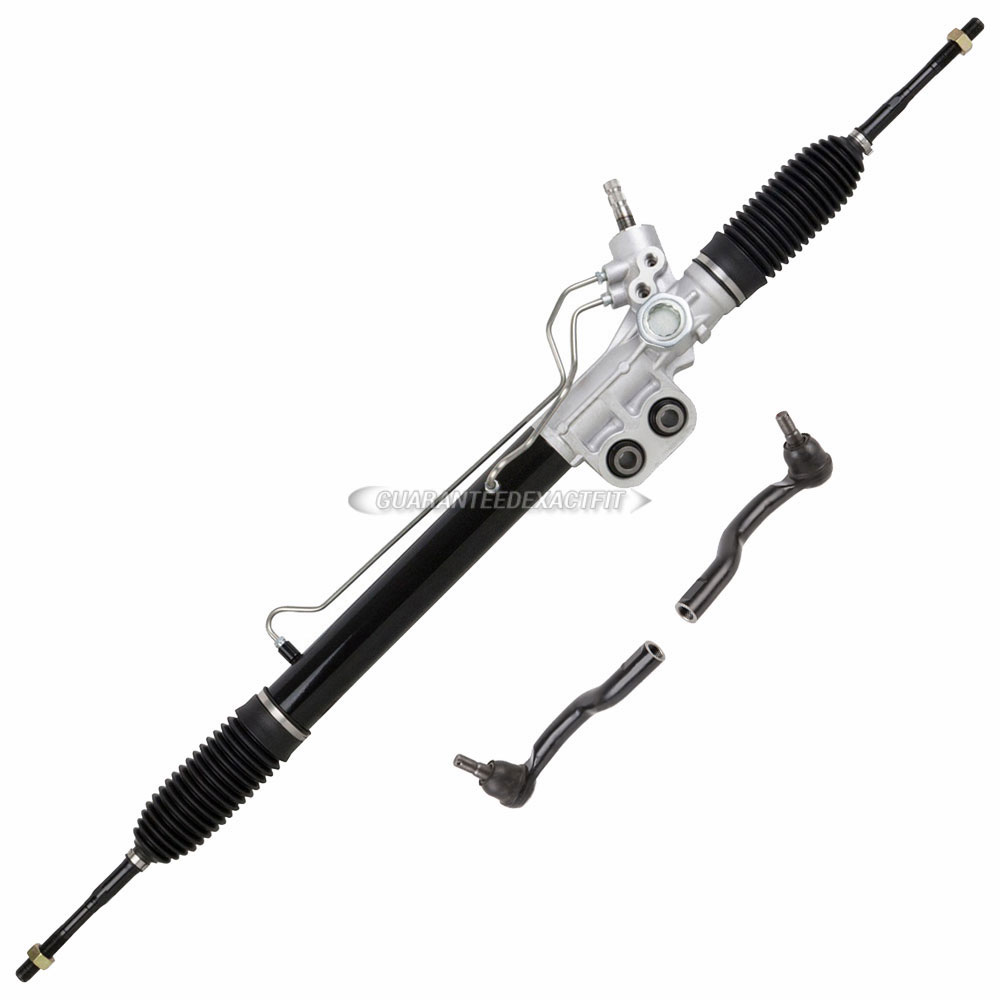 2011 Nissan Armada Rack and Pinion and Outer Tie Rod Kit 